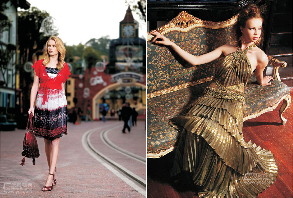 實(shí)戰(zhàn)人服裝模特?cái)z影作品